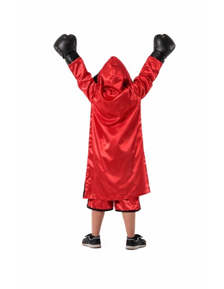 Costume Pugile Rosso | Costumi per Bambini Il Re del Carnevale